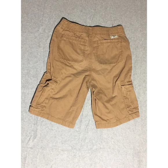 Kids OshKosh B’gosh Shorts Size 12 Brown Cargo Casual Summer Formal Spring - Picture 2 of 2